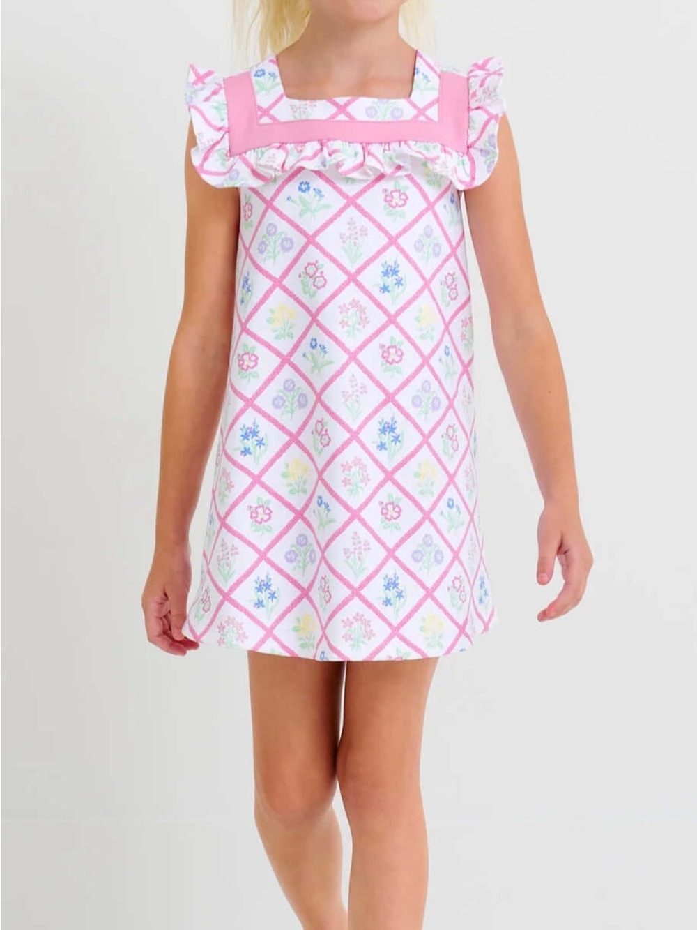 The Beaufort Bonnet Company Darla Dress French Country Floral 2T